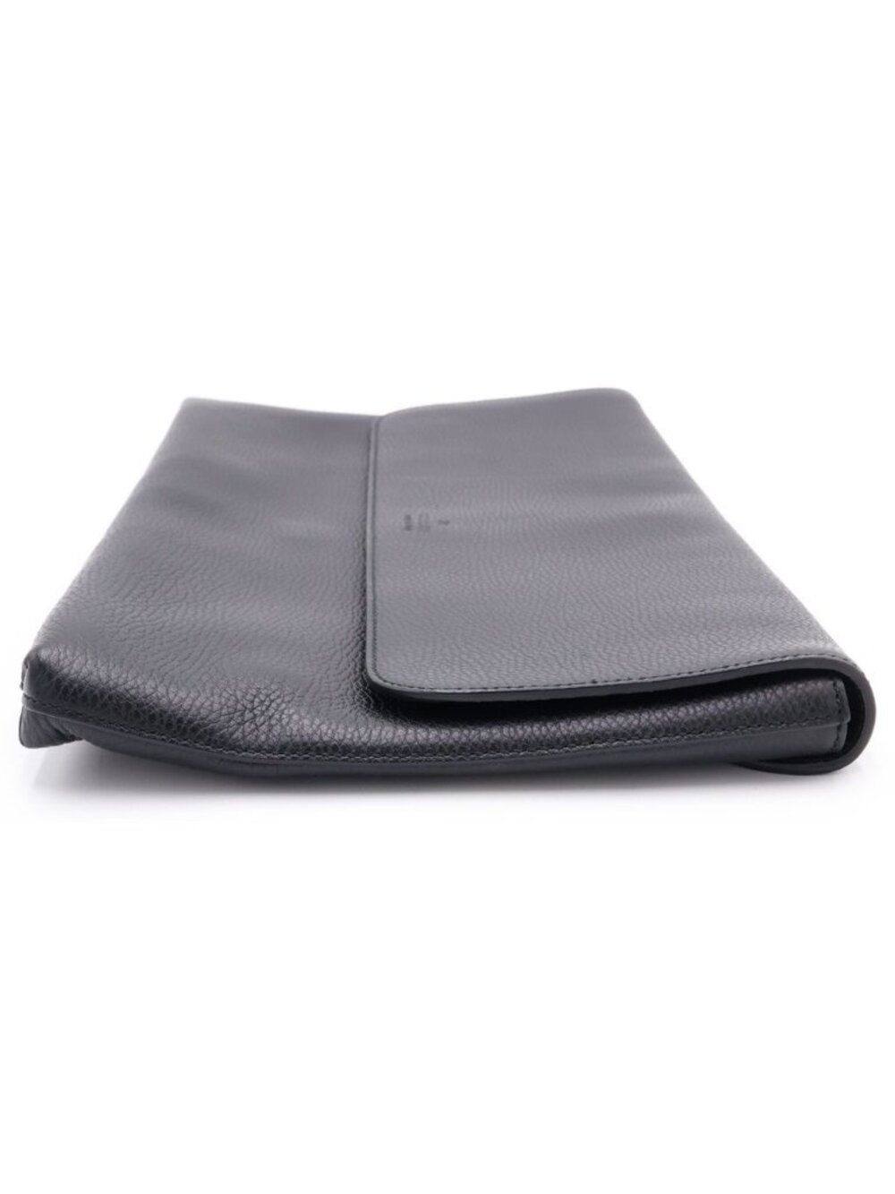 Gucci Diamante Clutch Leather Handbag Black - Picture 3 of 6